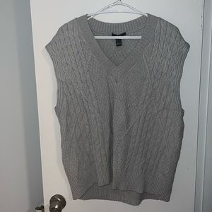Cable Knit Sweater Vest